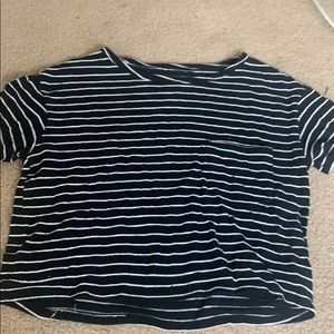 American Eagle soft cropped tee